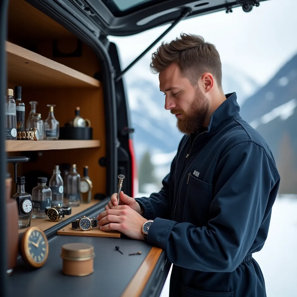David Keller, Servicetechniker